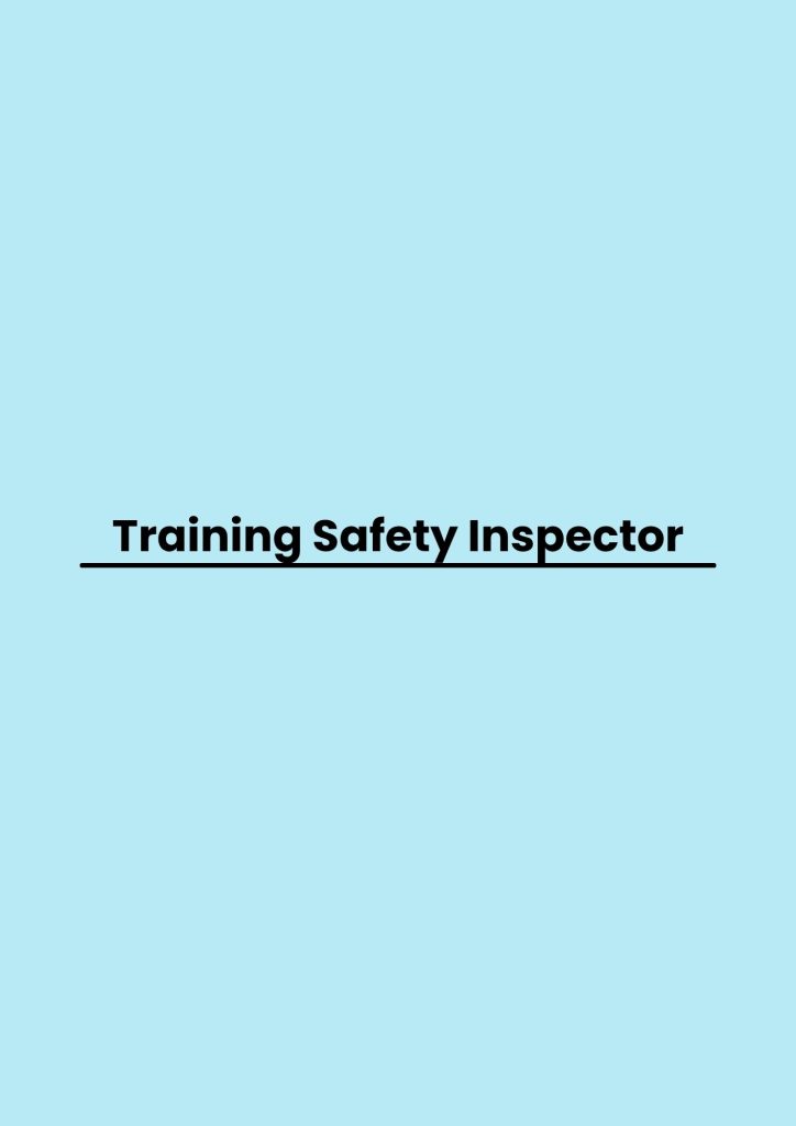 pelatihan Safety Inspector di bali