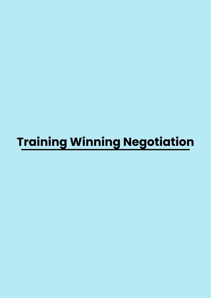 pelatihan Winning Negotiation di bali