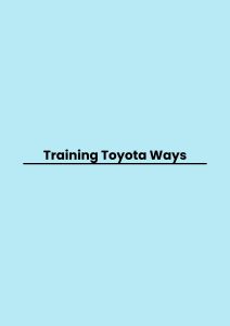 Training Toyota Ways pelatihan Toyota Ways di bali