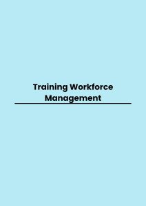Training Workforce Management pelatihan Workforce Management di bali