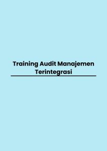 pelatihan Audit Manajemen Terintegrasi di bali