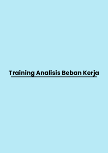 pelatihan Analisis Beban Kerja di bali