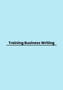 pelatihan Business Writing di bali