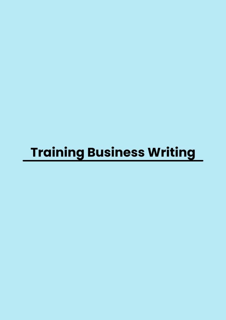 pelatihan Business Writing di bali
