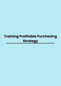 pelatihan Profitable Purchasing Strategy di bali