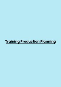 pelatihan Production Planning di bali