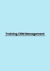 Training CRM Management