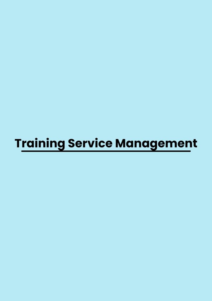 pelatihan Service Management di bali