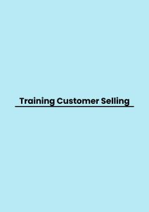 pelatihan Customer Selling di bali