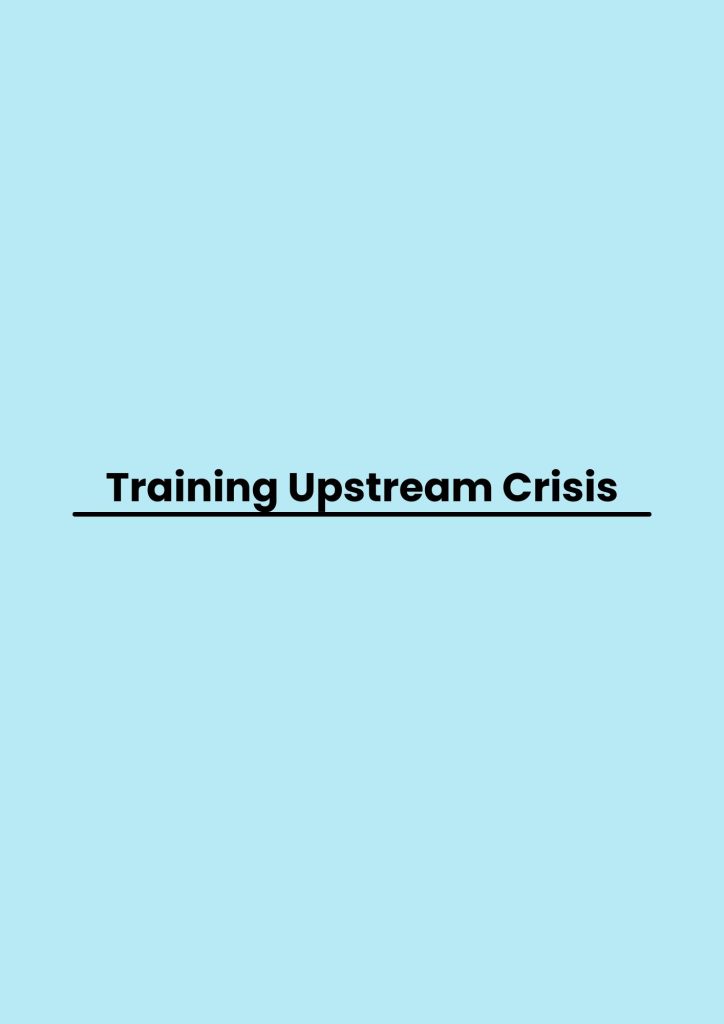 pelatihan Upstream Crisis di bali
