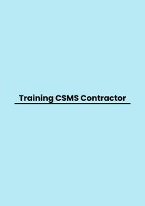 pelatihan CSMS Contractor di bali