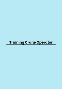 pelatihan Crane Operator di bali