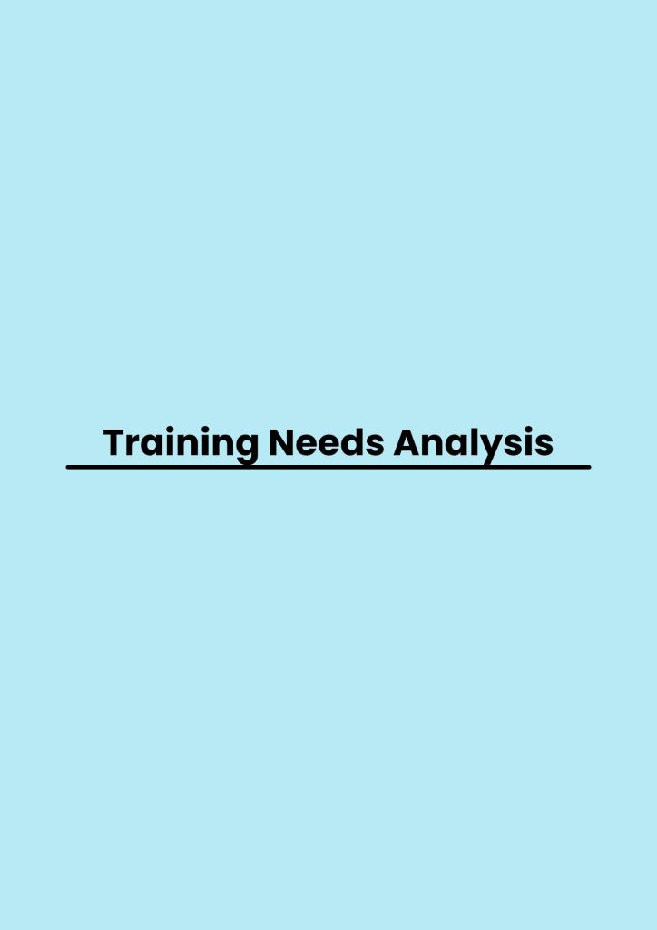 pelatihan Needs Analysis di bali